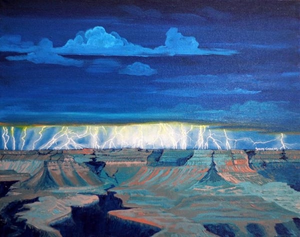 Canyon Light by ROBERT CROOKER ART