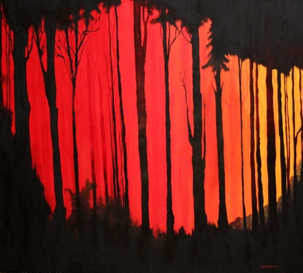 Red Woods by ROBERT CROOKER ART