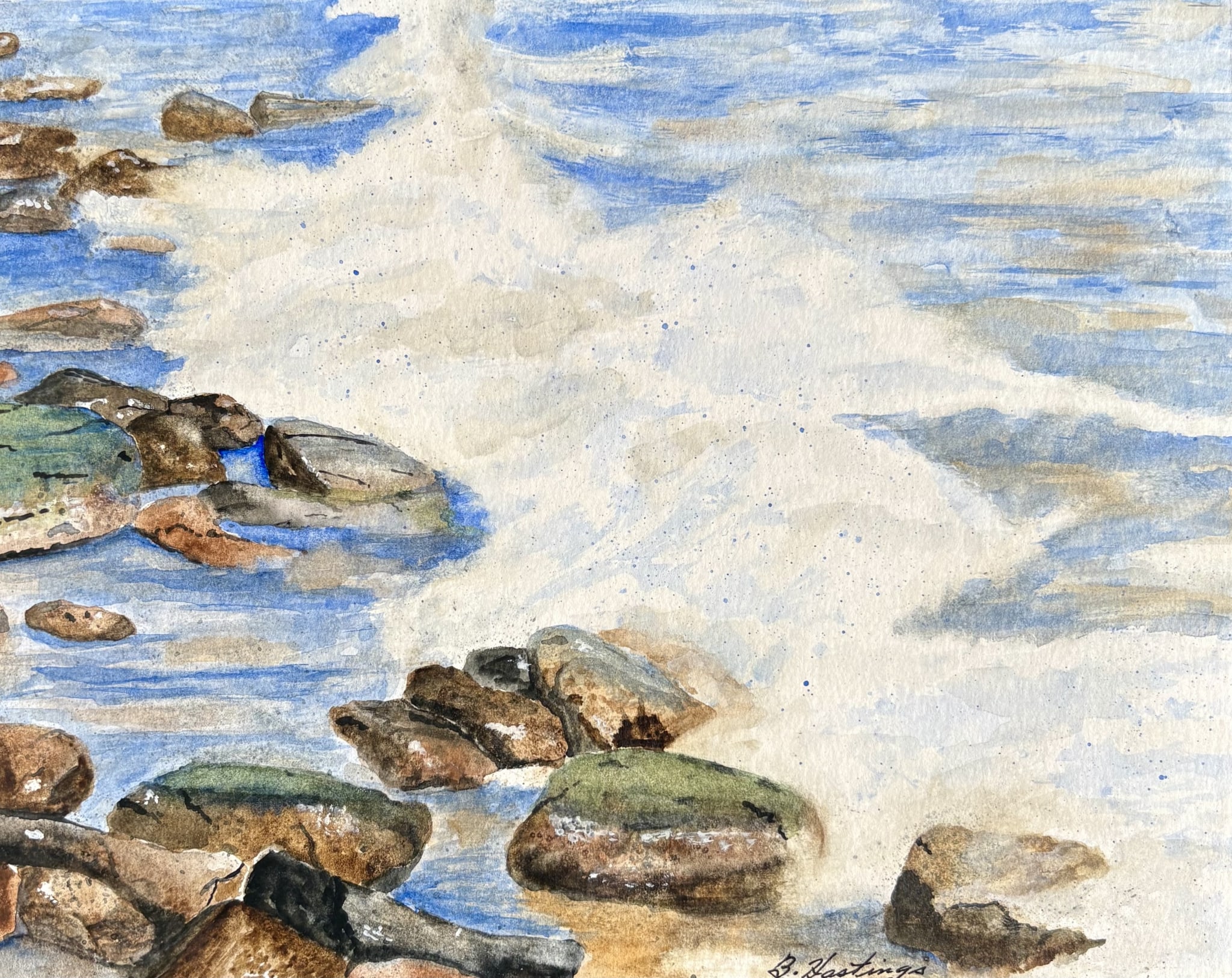 Wave by Bonnie Hastings