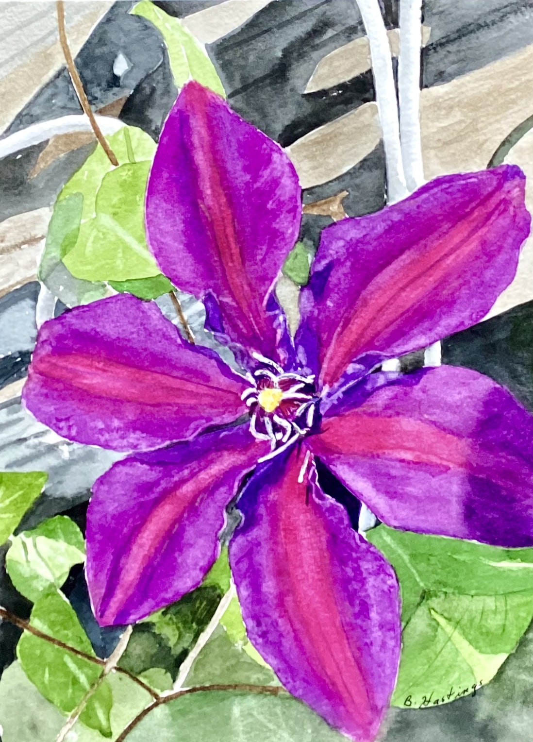 Mrs. N. Thompson by Bonnie Hastings