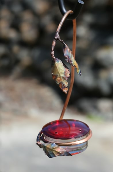 Hanging Hummingbird Feeder by Natalie Brown