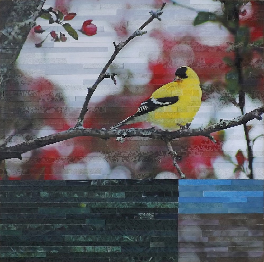 Golden Visitor by Lori Reed