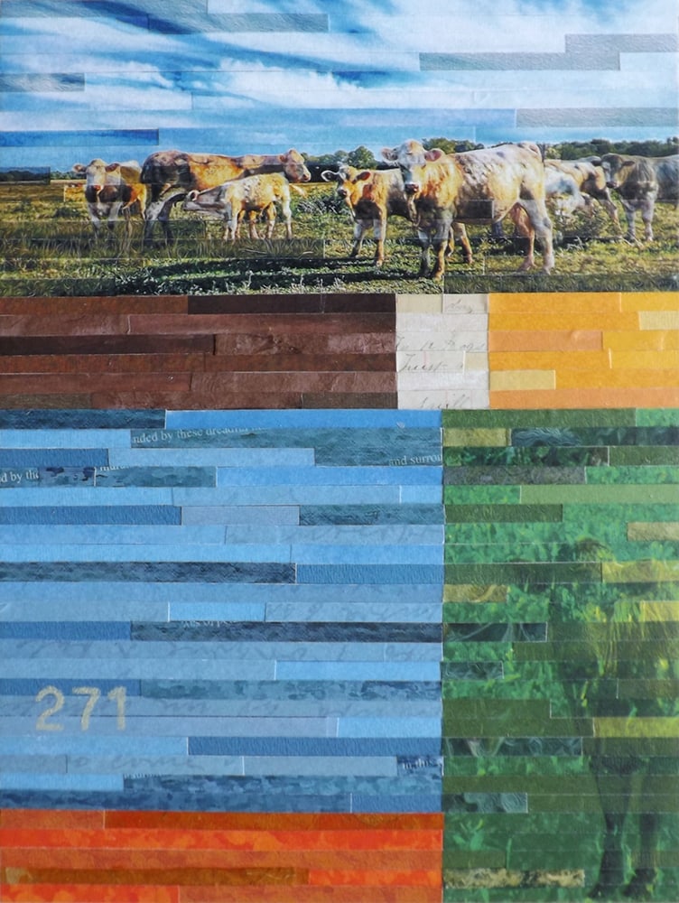 Coming Home Cows by Lori Reed