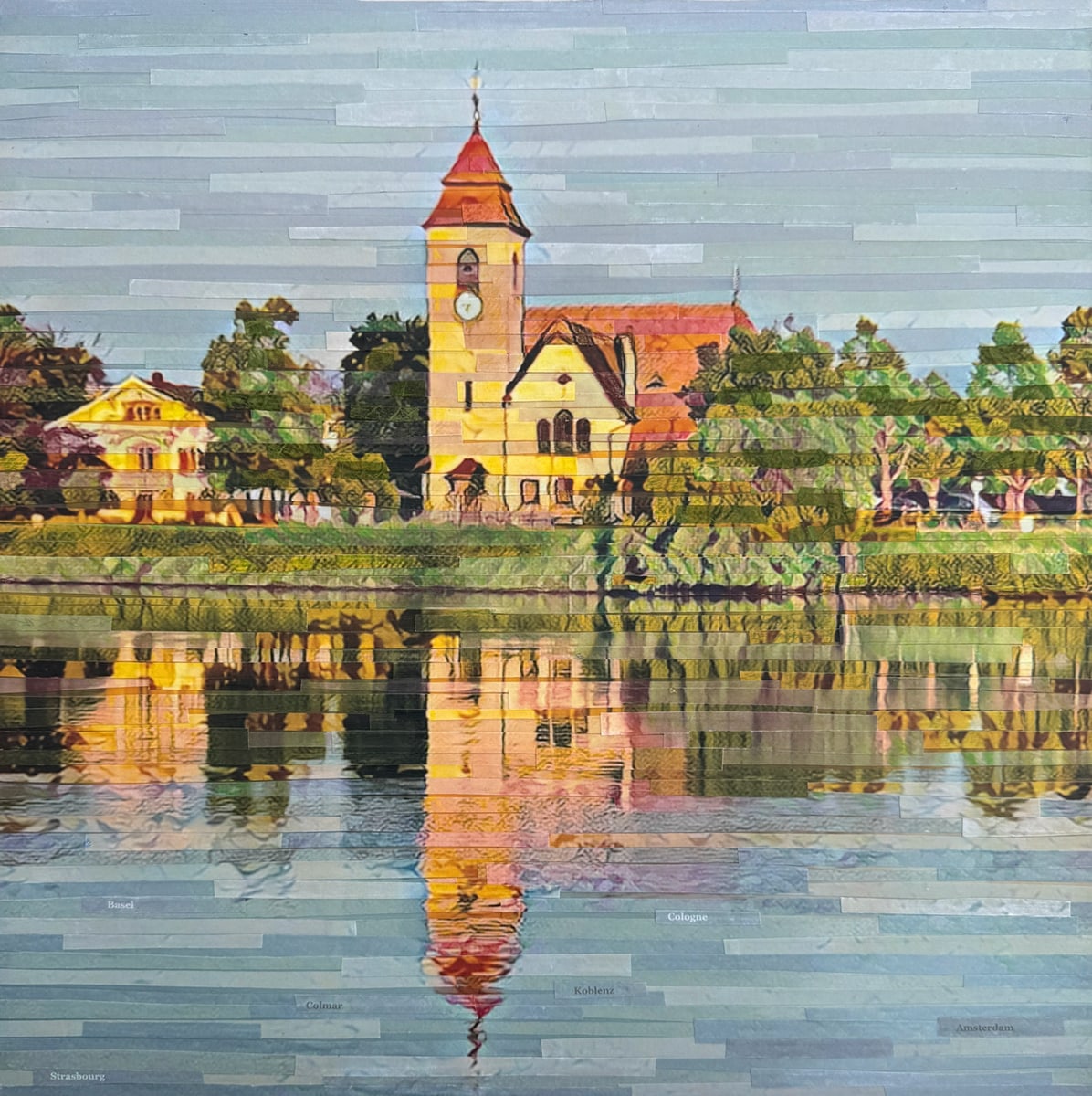 Rhine Reflections by Lori Reed