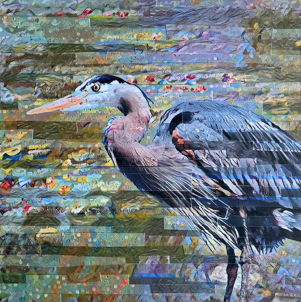 Water Lily Wader by Lori Reed