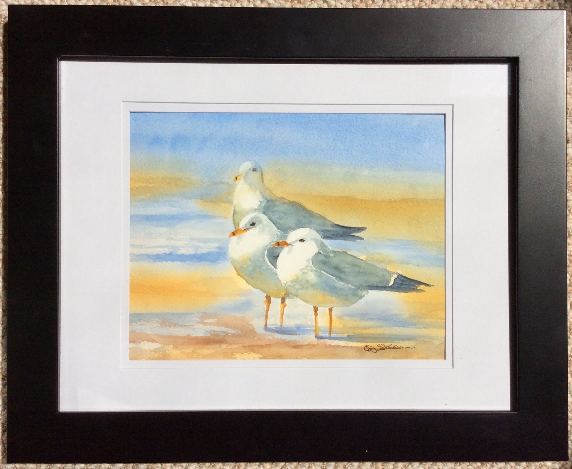 Gulls Chillin by Cydney J. Steeb