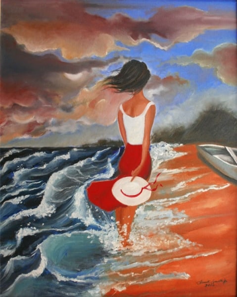 Gaze into the Sunset by Frank Sowells, Jr.