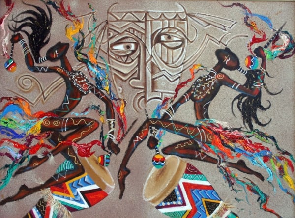 Drummer Dancers by Frank Sowells, Jr.