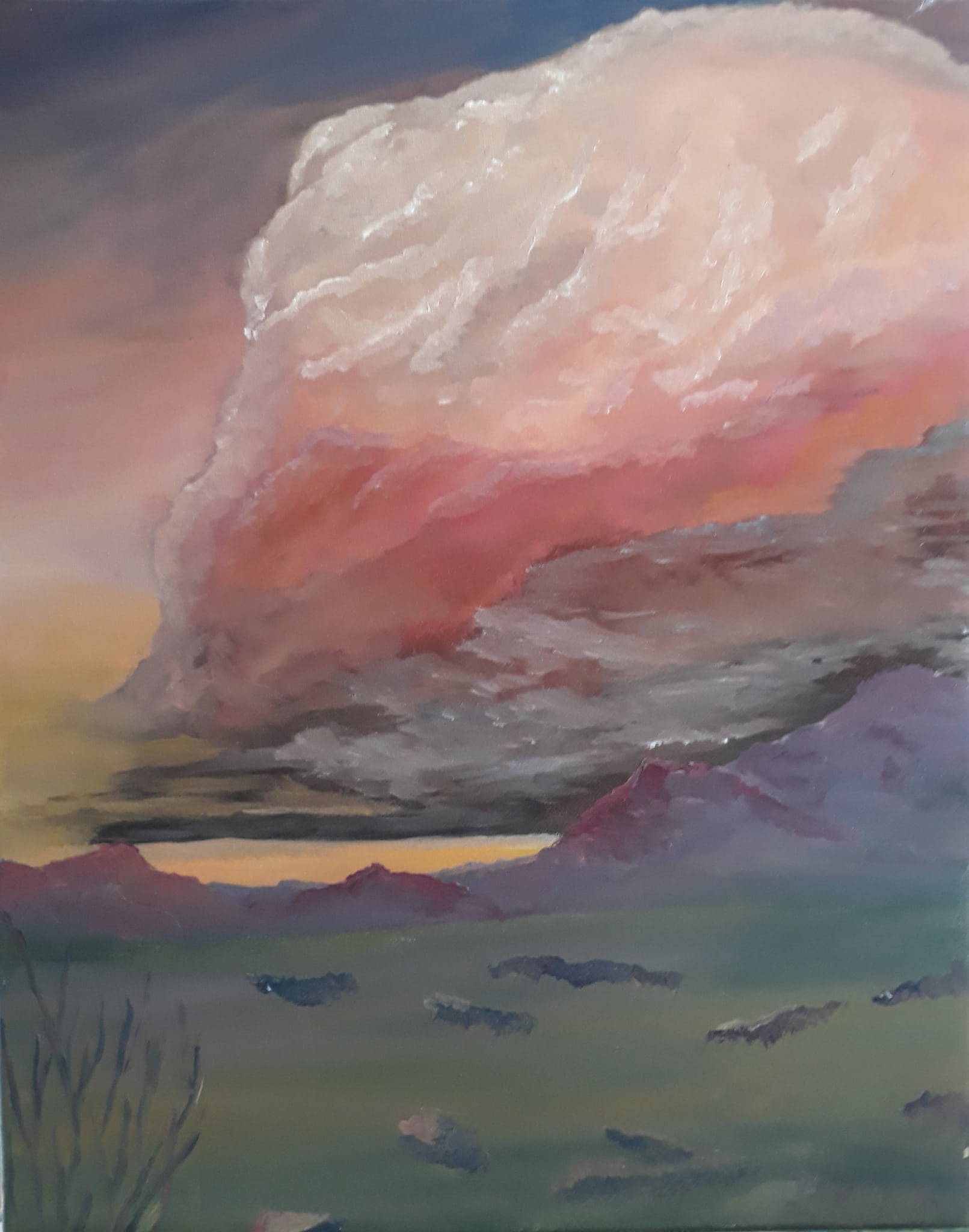 Storms in the Desert by Mason Cox