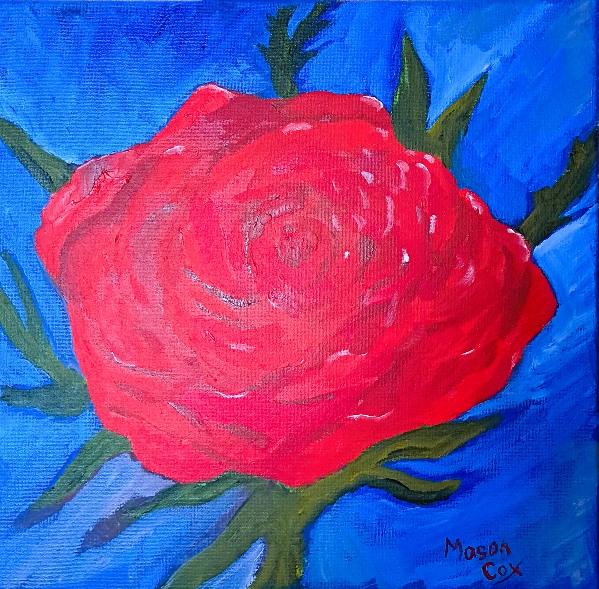 Red Rose by Mason Cox