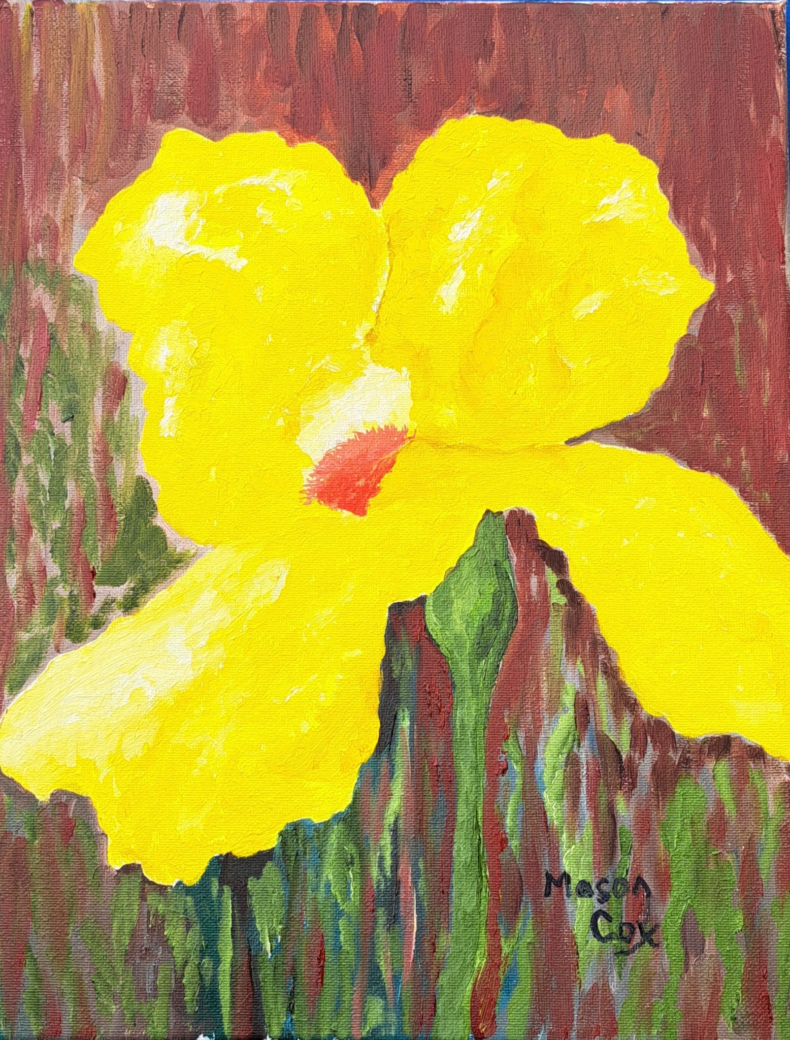 Yellow Iris by Mason Cox