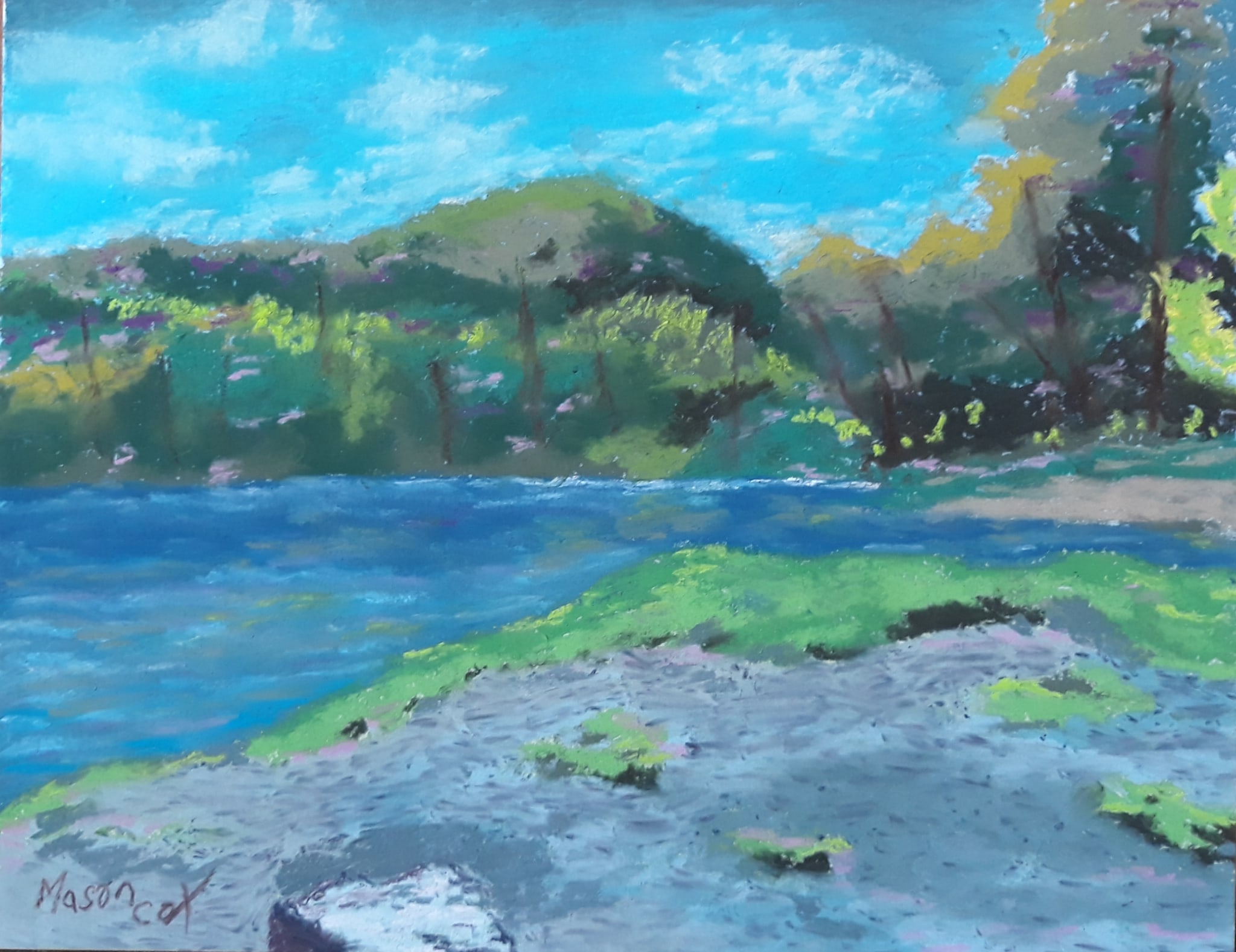Below the Dam at Beaver Lake by Mason Cox