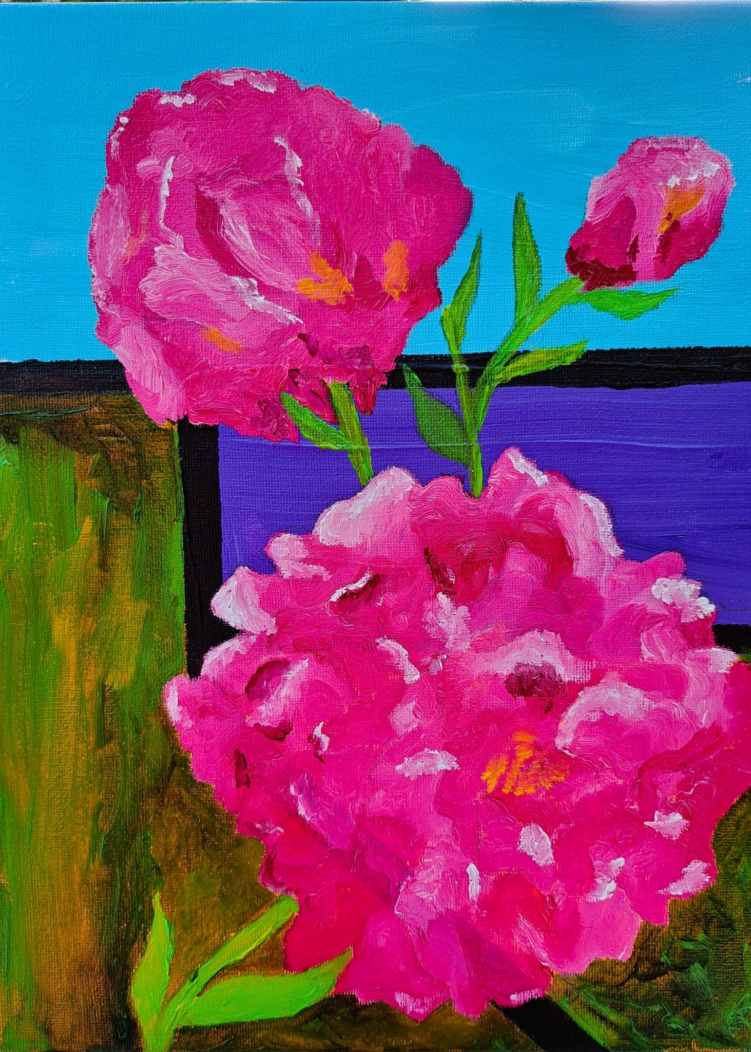 Pink Peonies by Mason Cox
