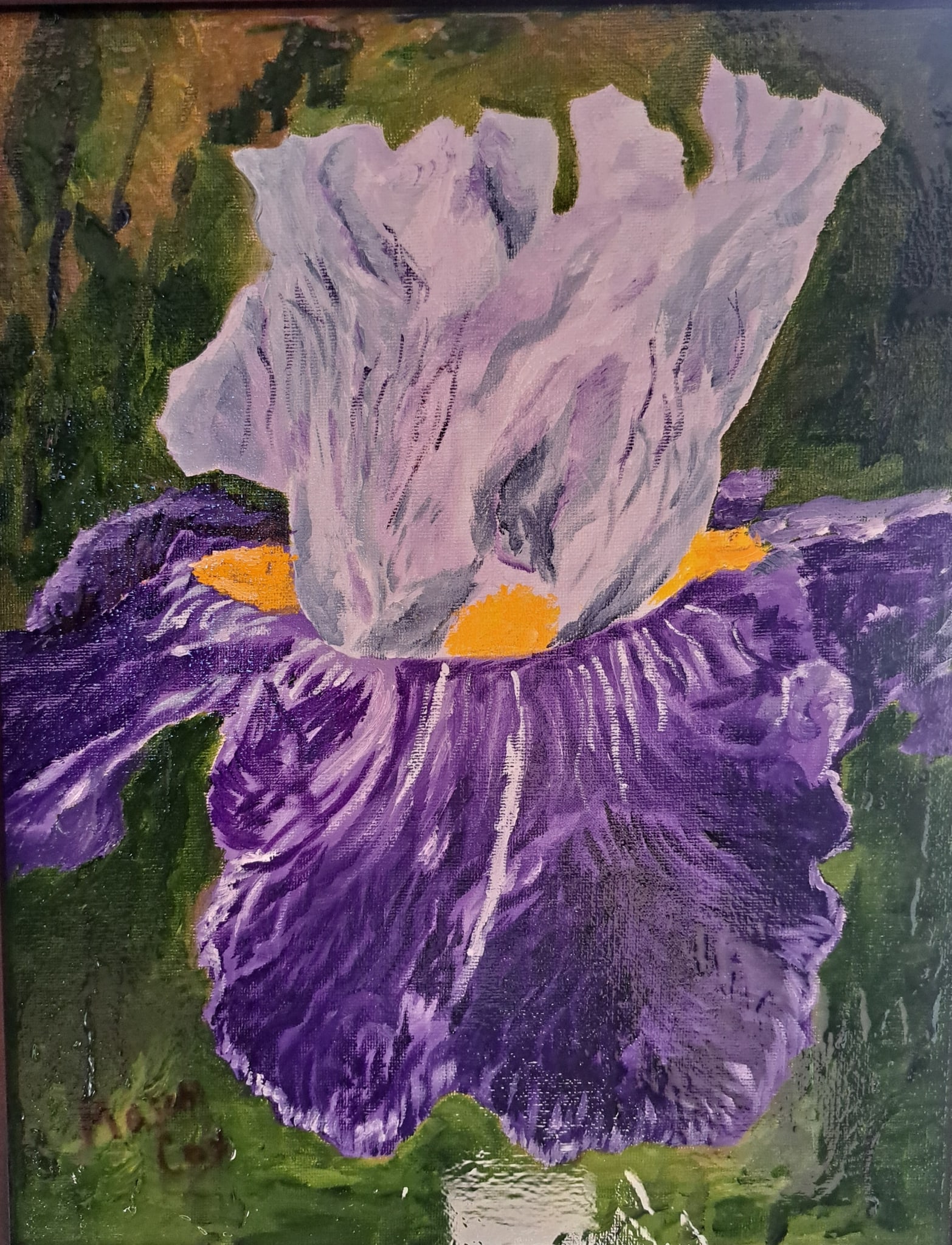 My Purple Iris by Mason Cox