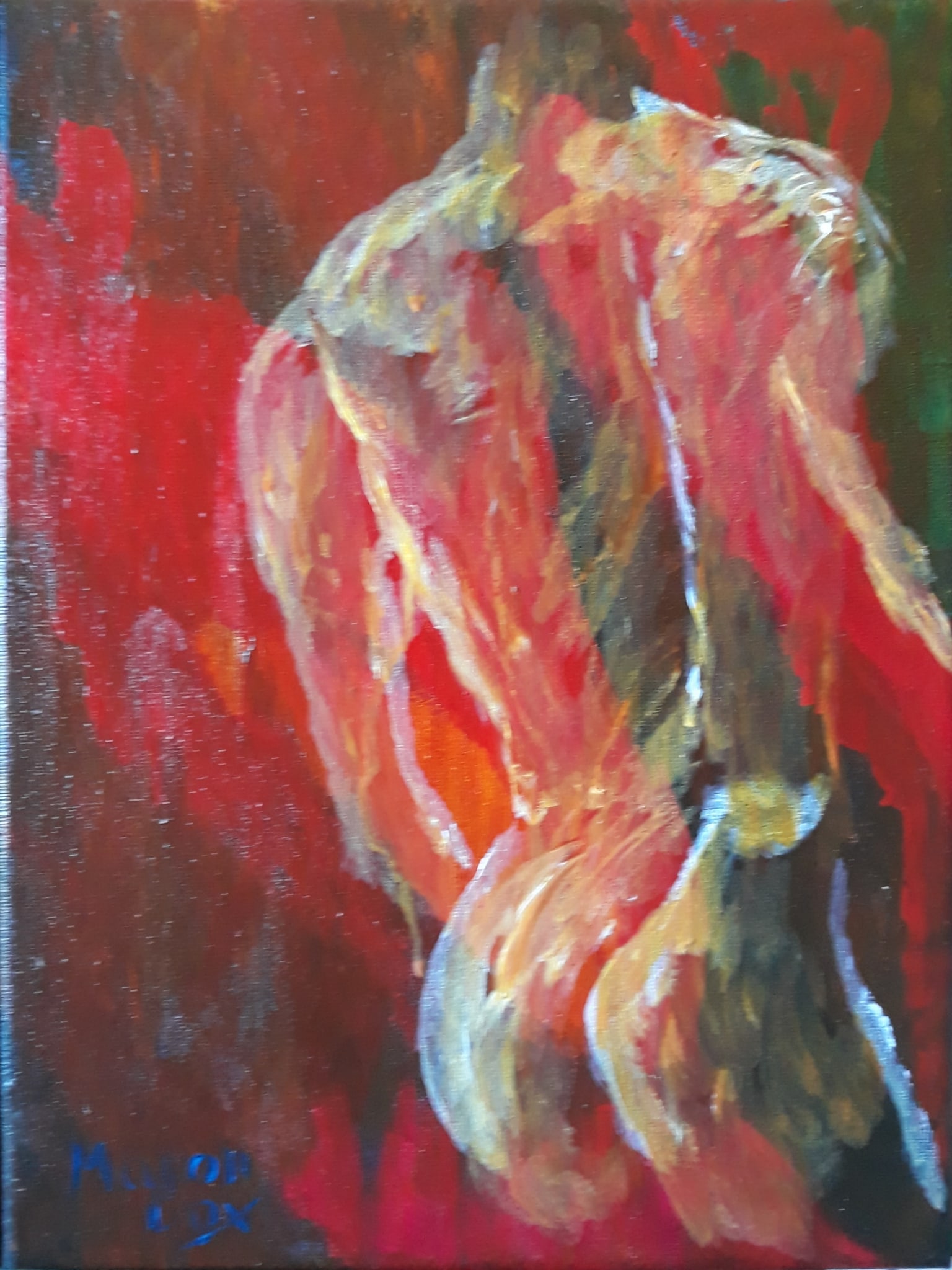 Untitled male nude 1 by Mason Cox