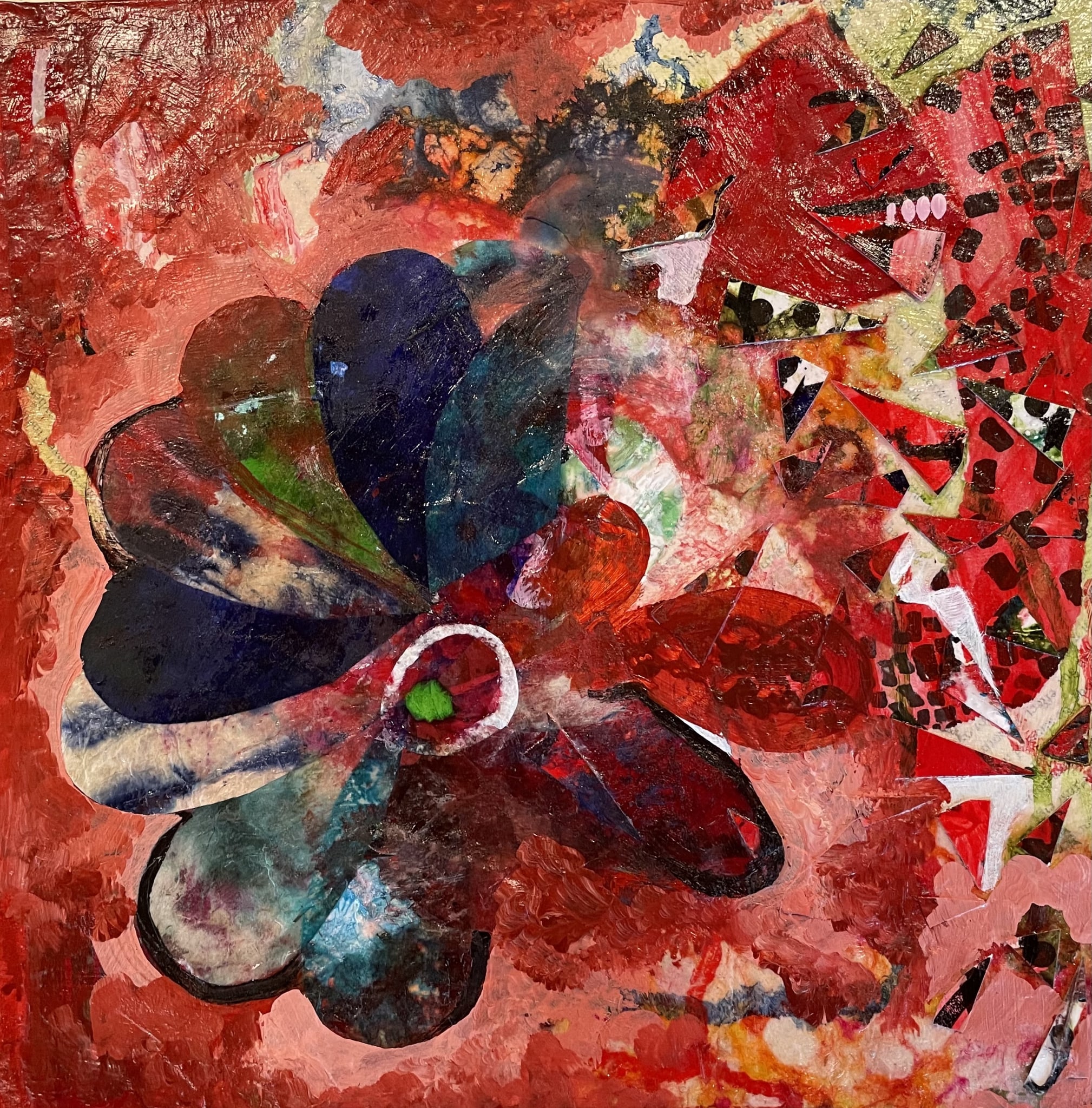 Hot Time In The Garden by Helen E. Becker