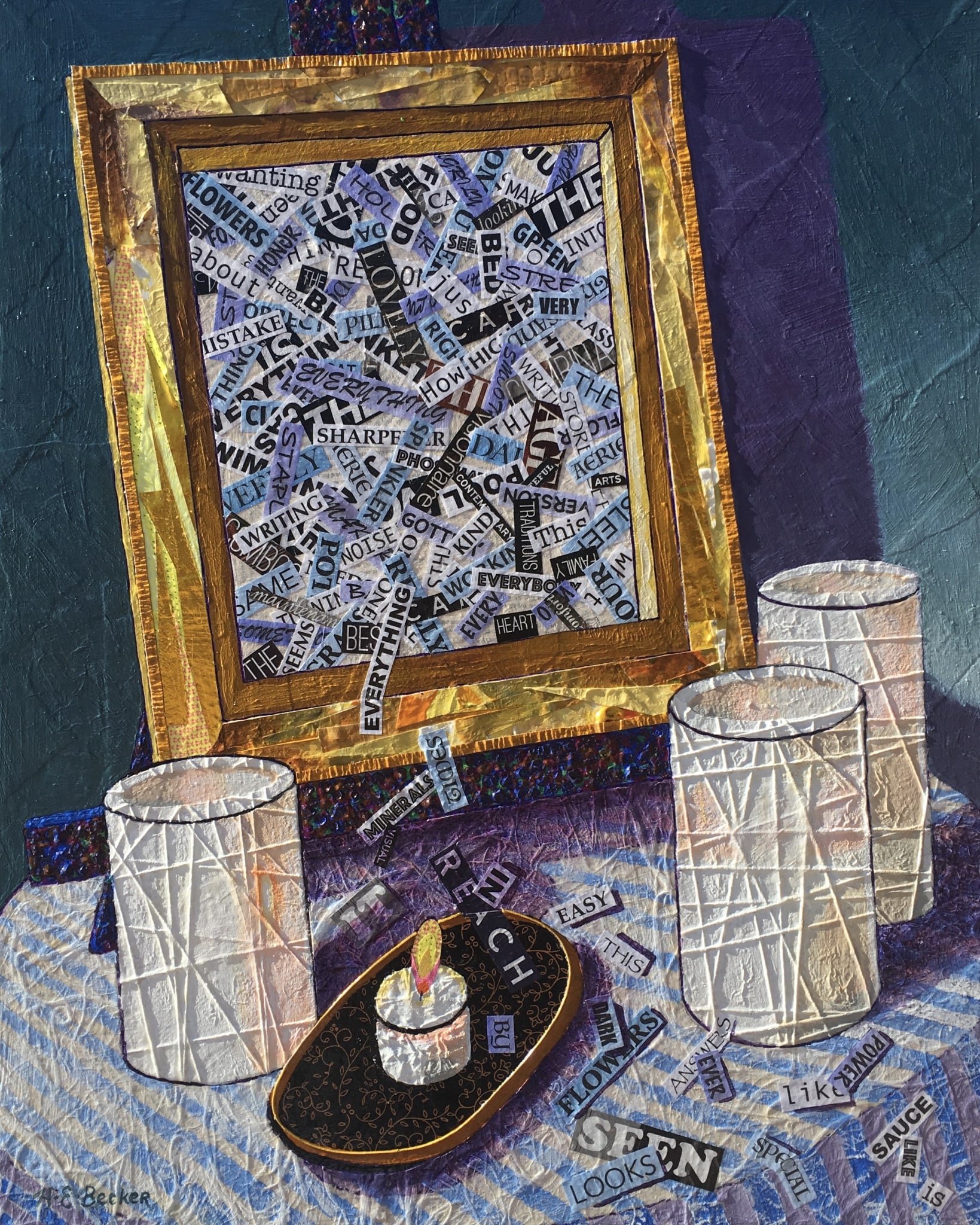 Tumbling Words by Helen E. Becker