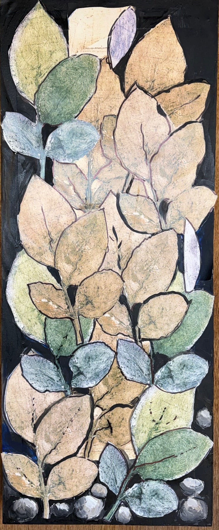 Golden Leaves by Anna Jewel Gove