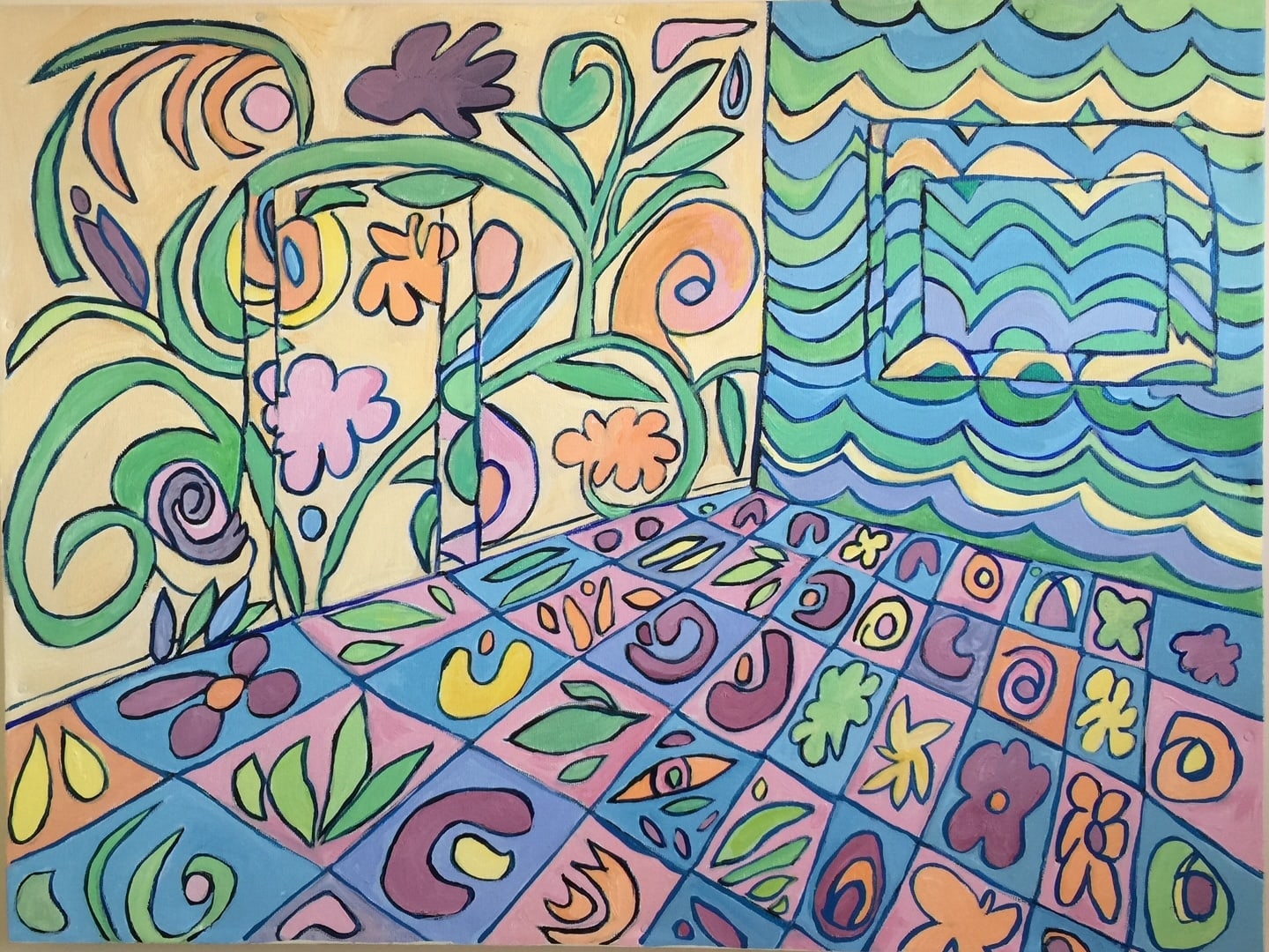 Flowers, waves and forms: Memory series by Anna Jewel Gove