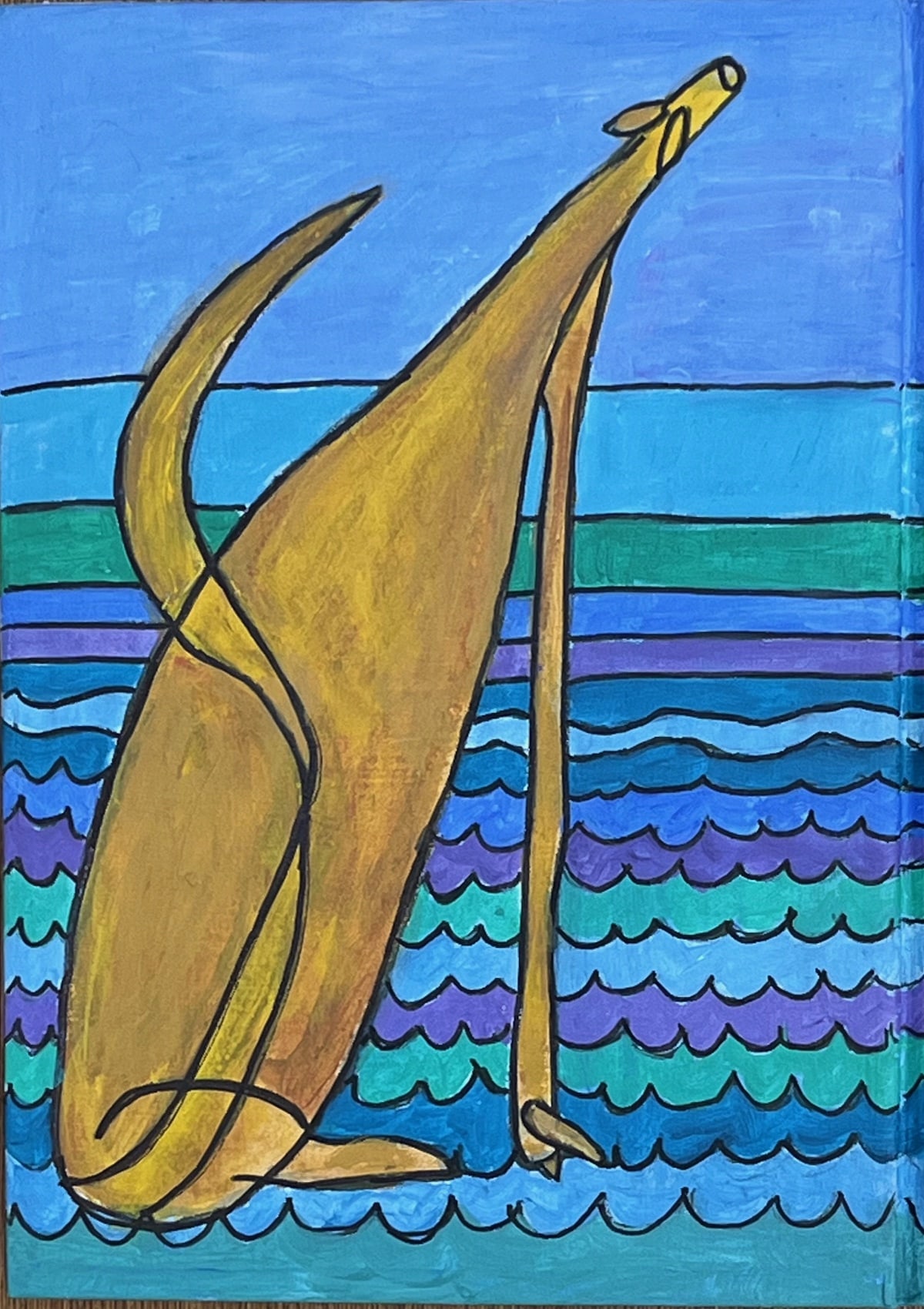 Water Dog by Anna Jewel Gove