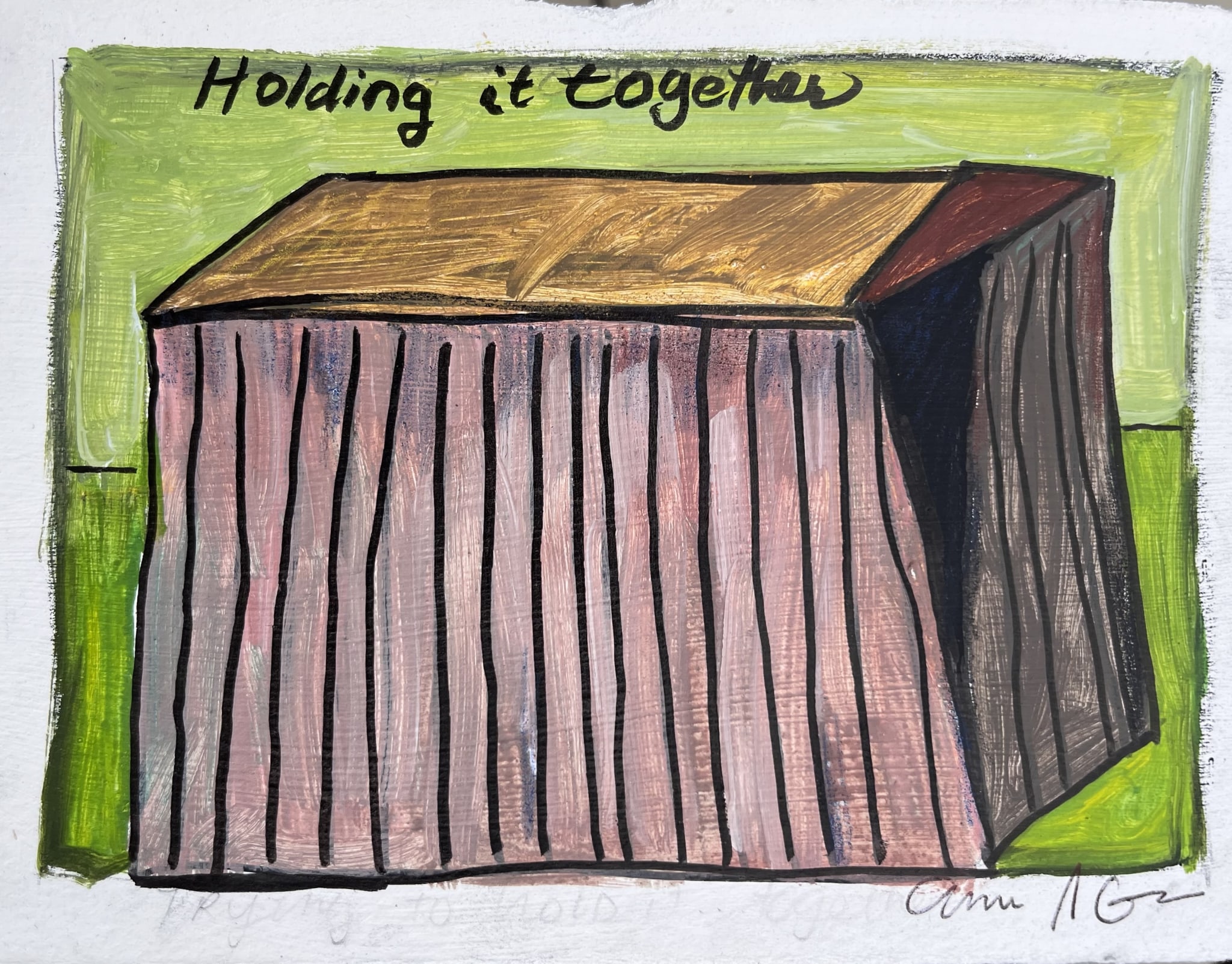 Holding it together by Anna Jewel Gove
