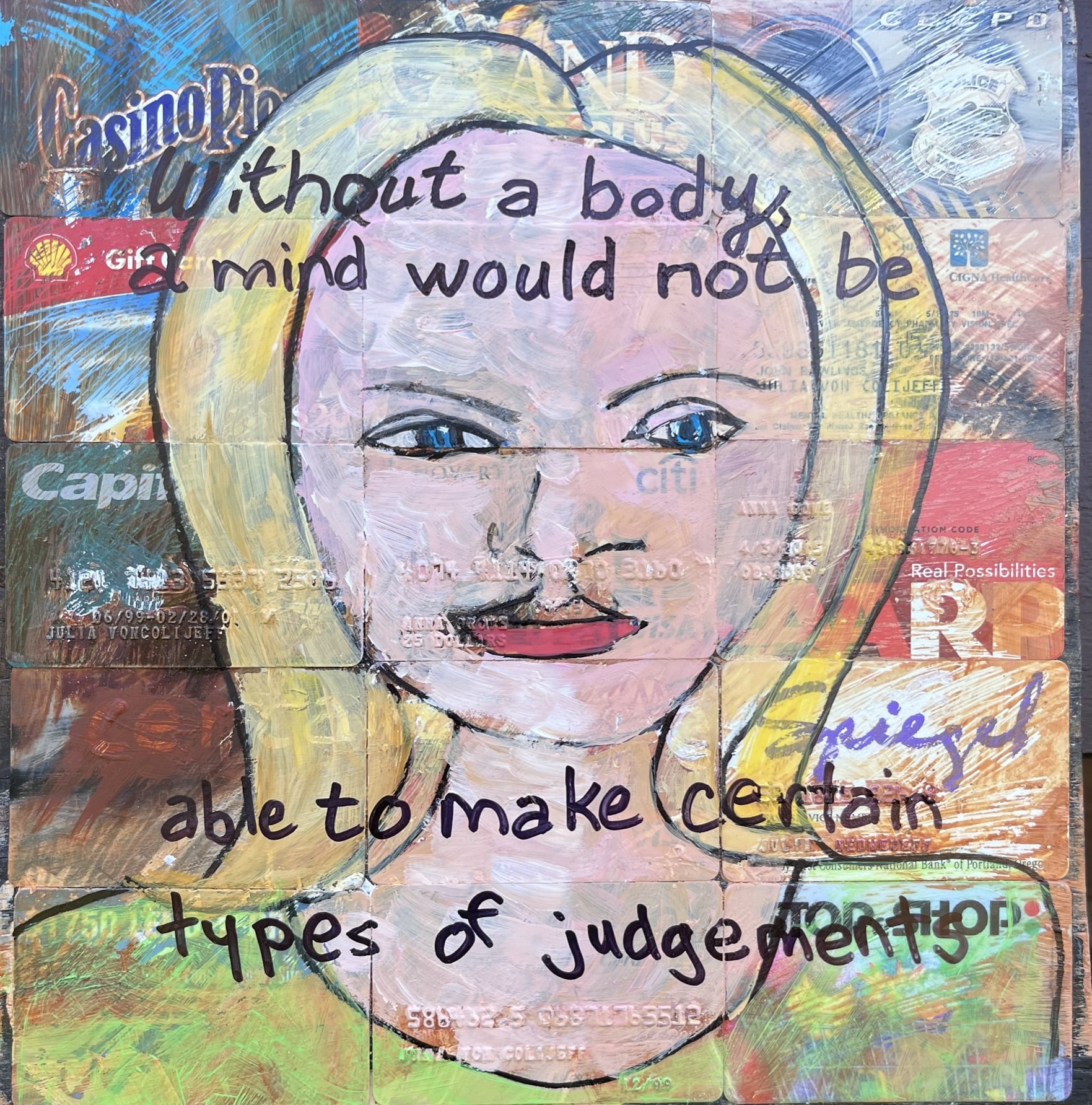 Without a body, a mind would ... by Anna Jewel Gove