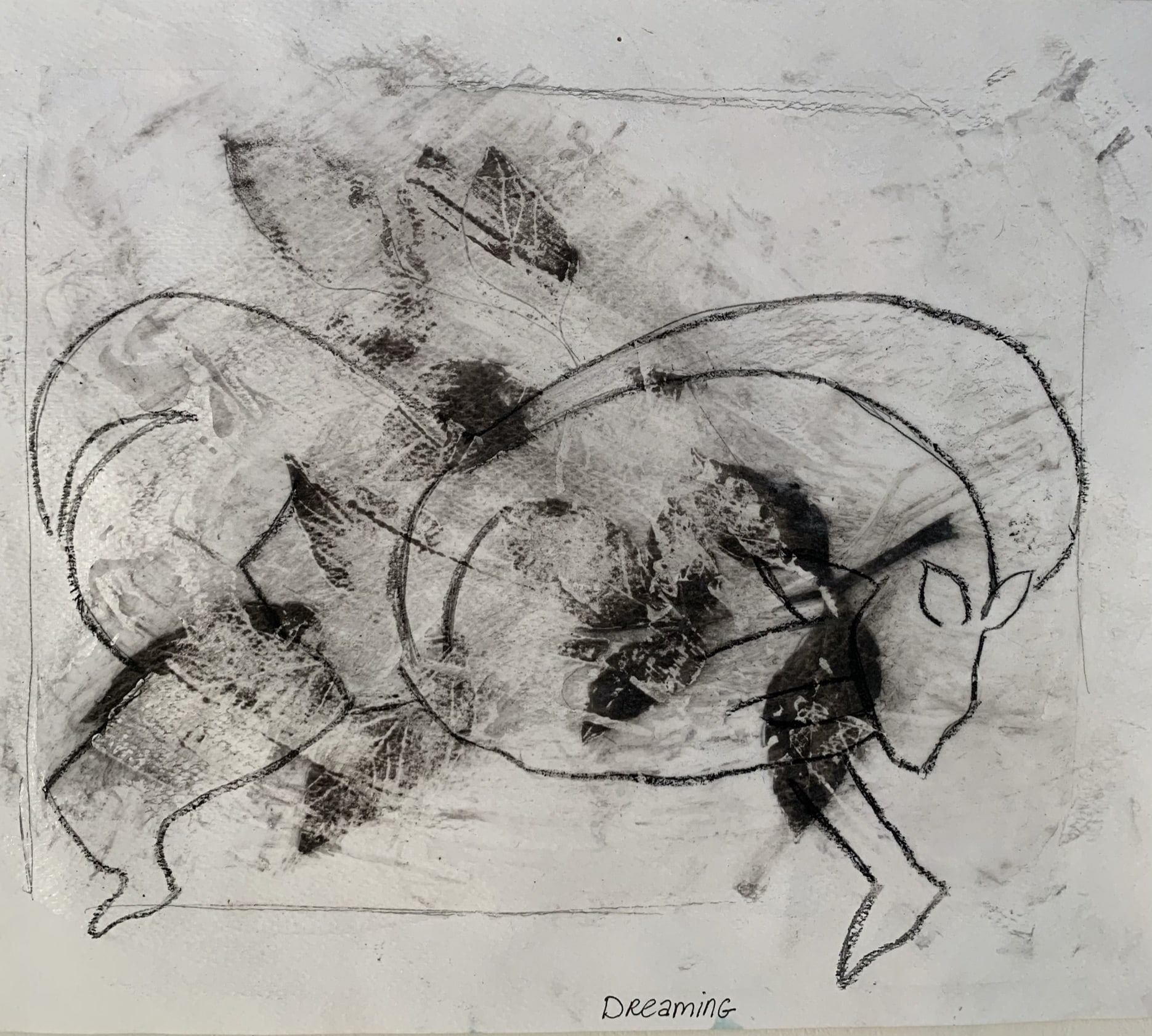 Dreaming horse by Anna Jewel Gove