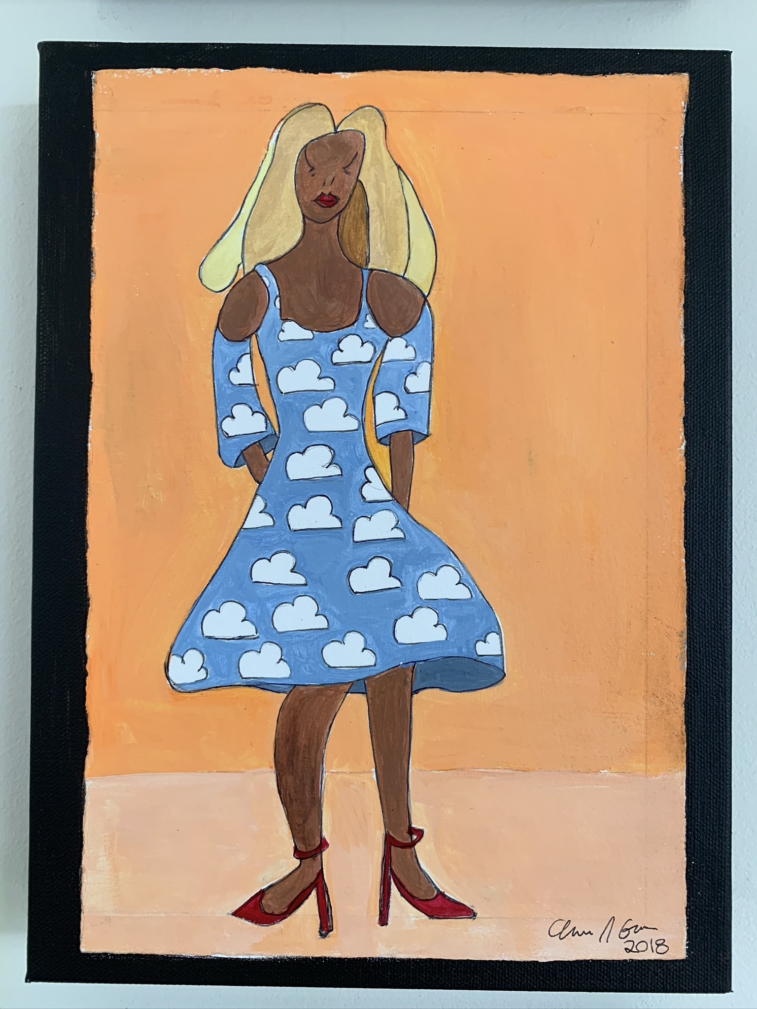 Weather Girl - Cloudy by Anna Jewel Gove