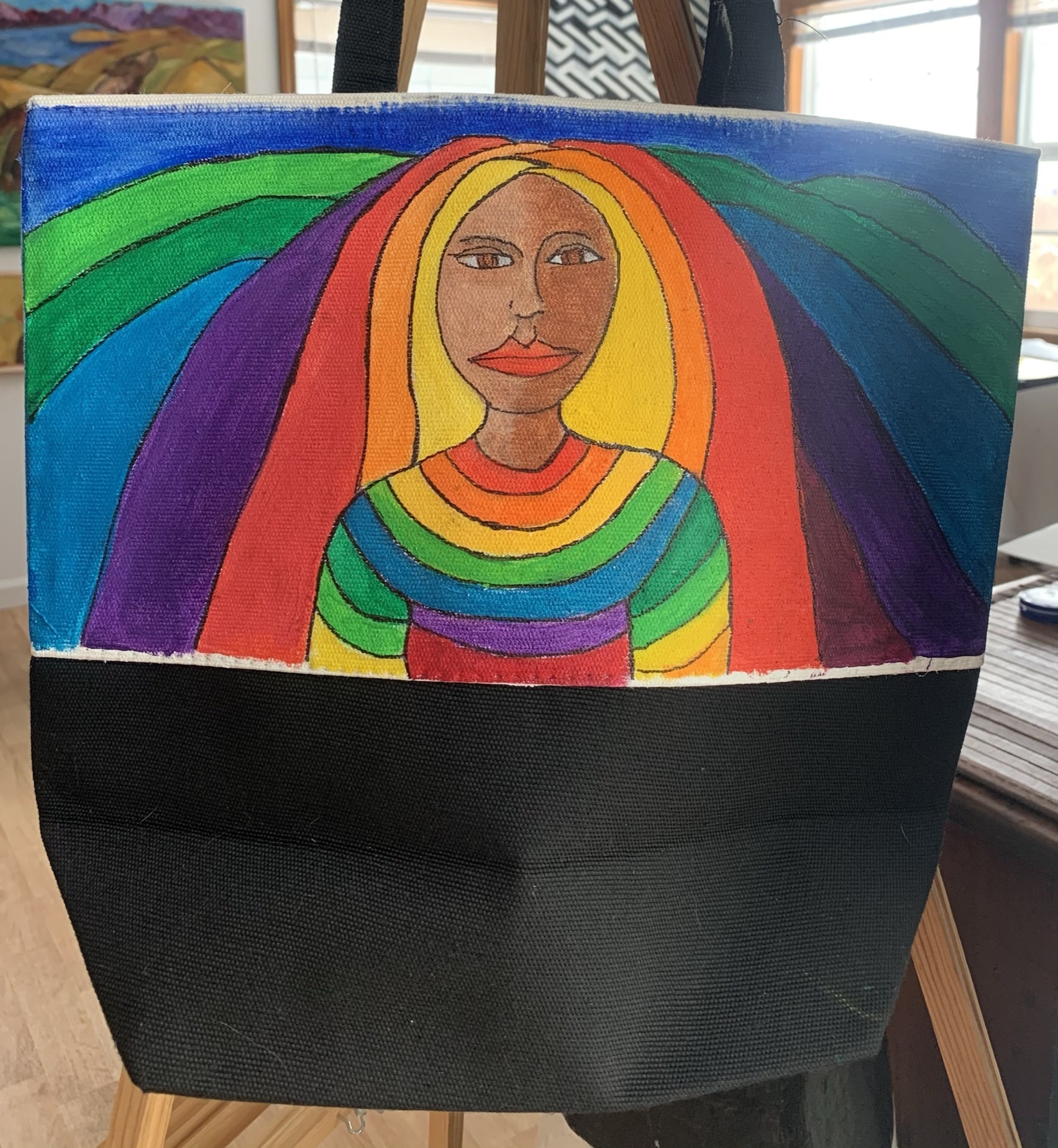 Rainbow girl by Anna Jewel Gove