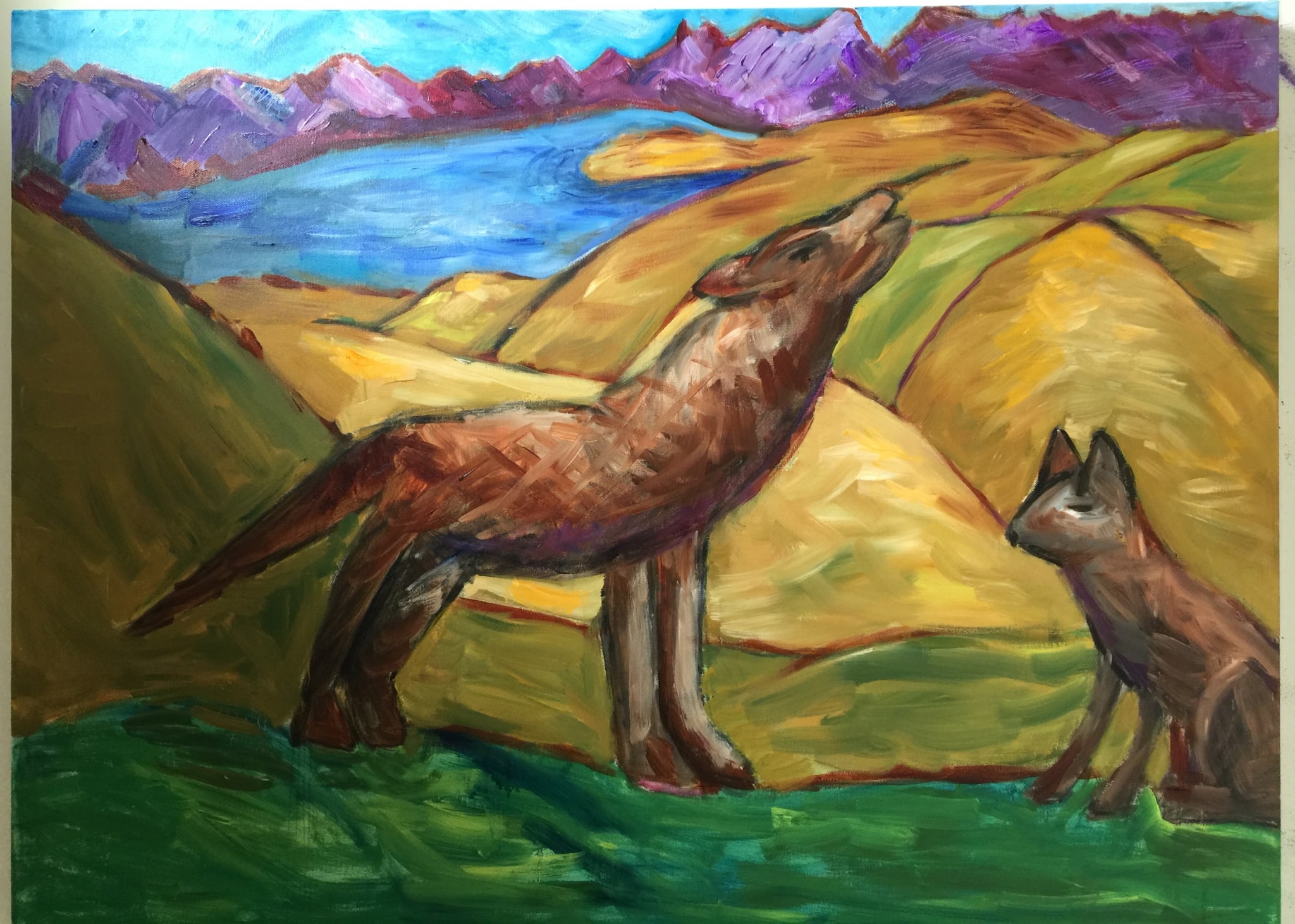 Howling at the Moon by Anna Jewel Gove