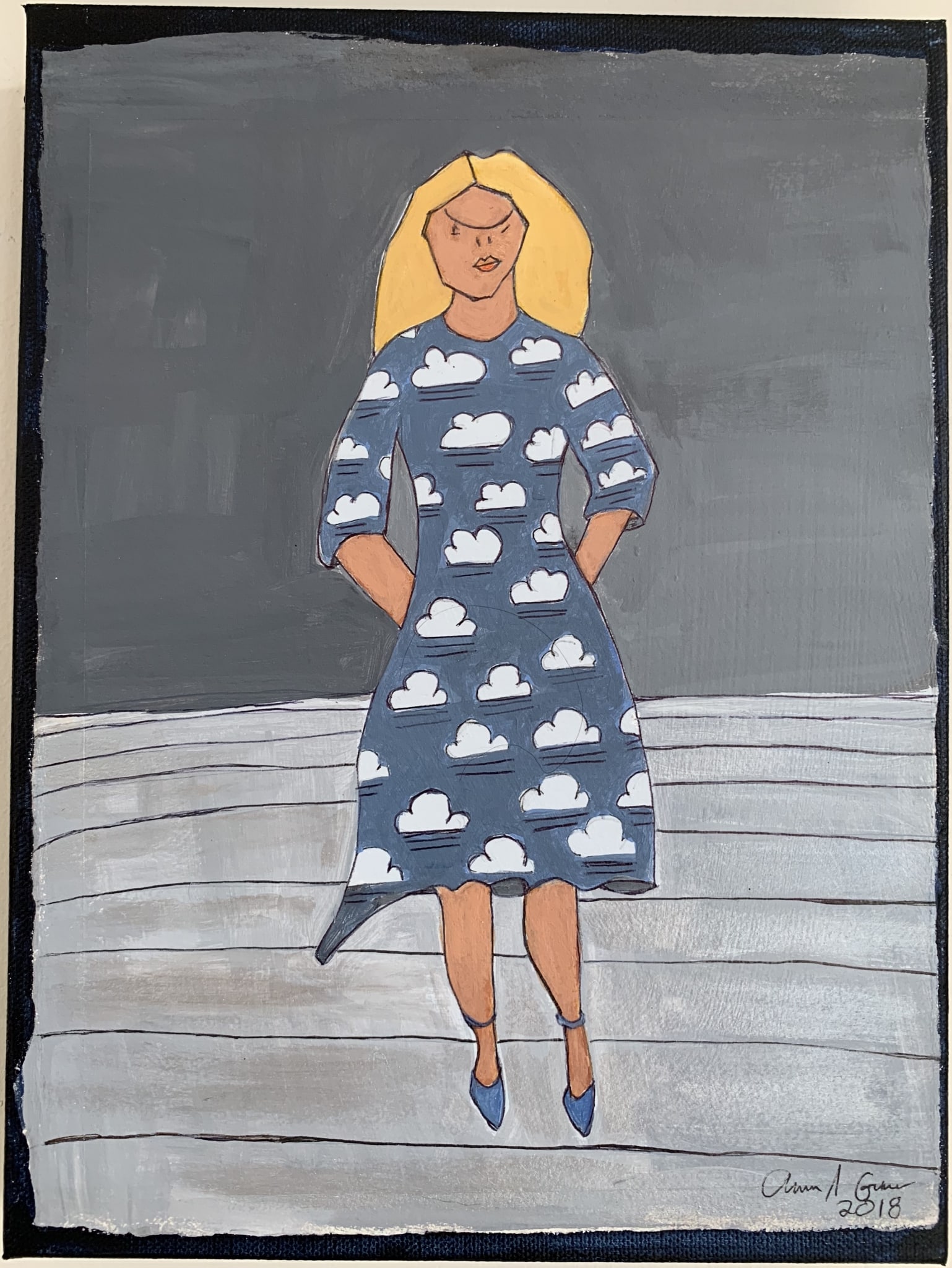 Weather Girl - Fog by Anna Jewel Gove