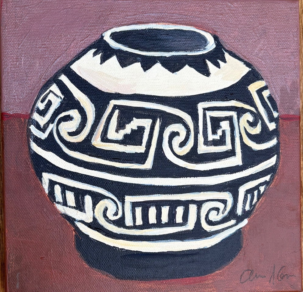 Native American pottery by Anna Jewel Gove