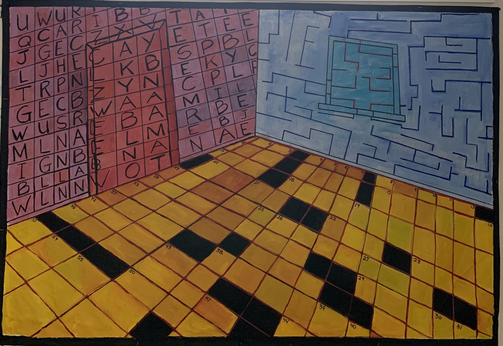 Memory series: covid puzzles by Anna Jewel Gove