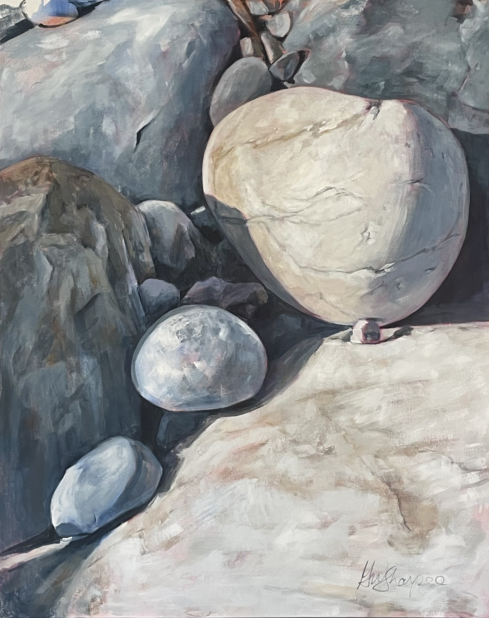 The Chicken or the Egg or the Rock by Grace W Sharpe