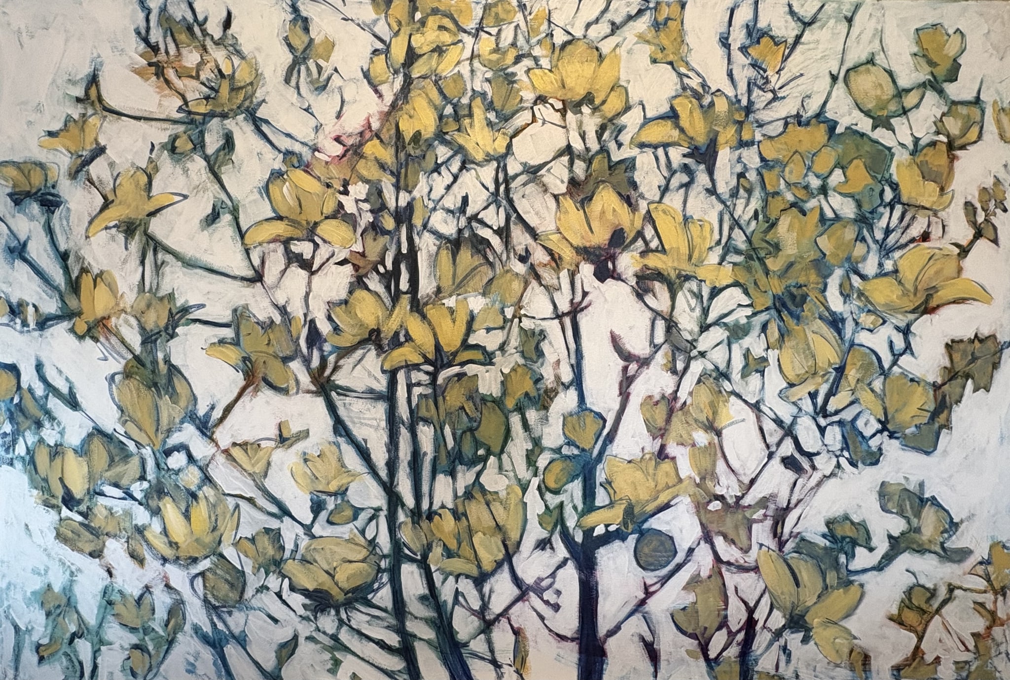 My Yellow Magnolia by Grace W Sharpe
