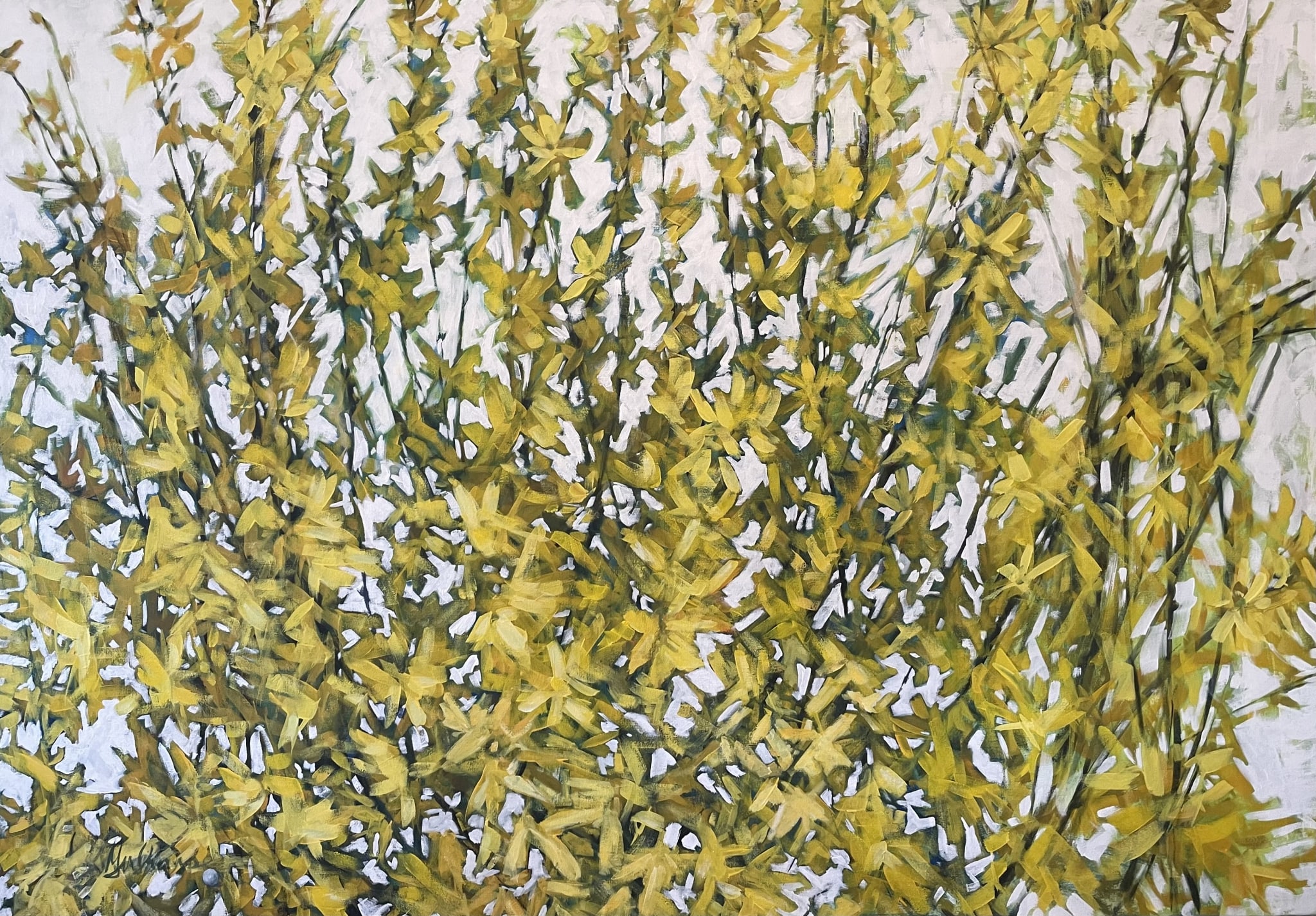 Spring Green 2 by Grace W Sharpe