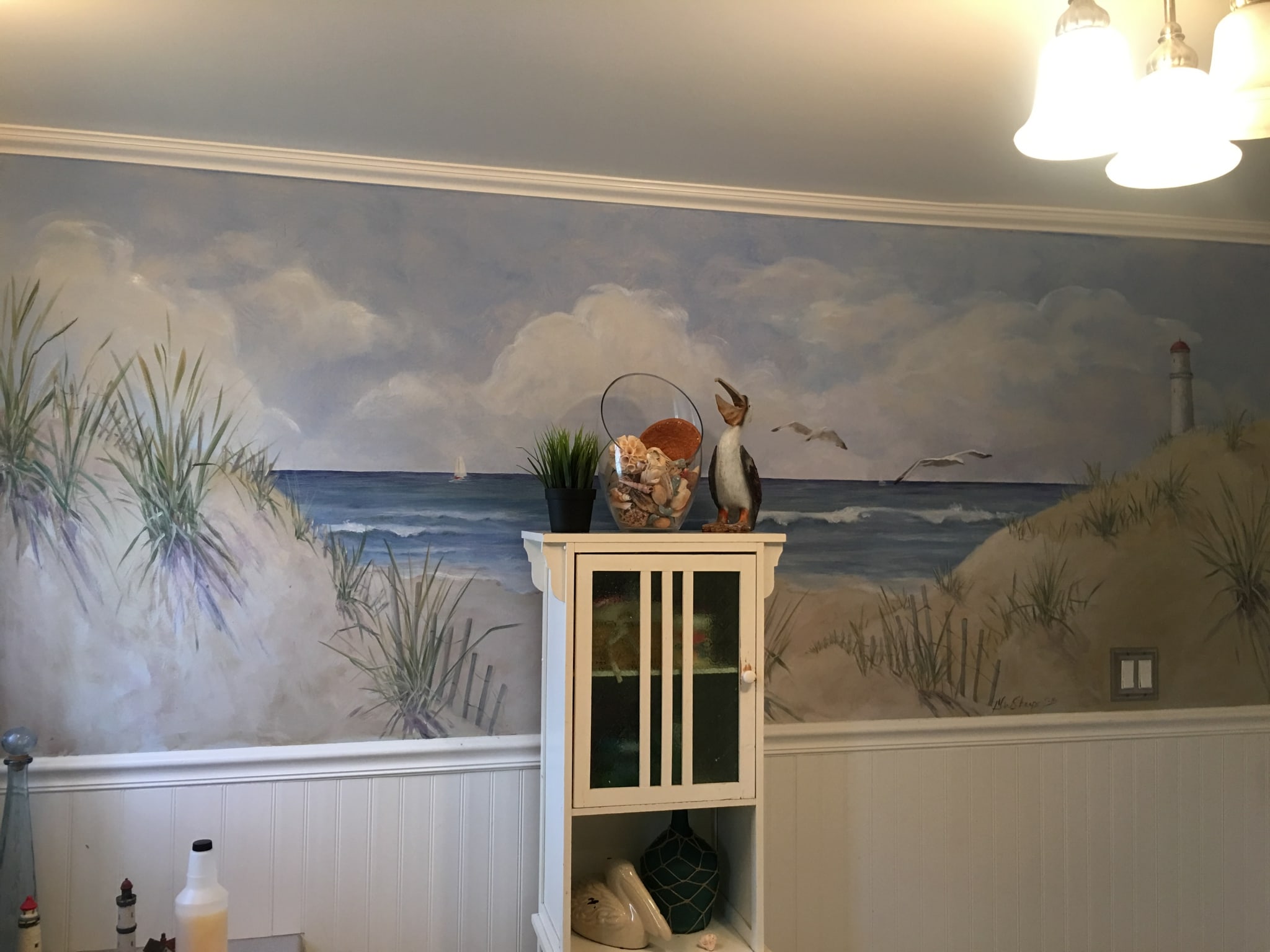 Seascape by Grace W Sharpe