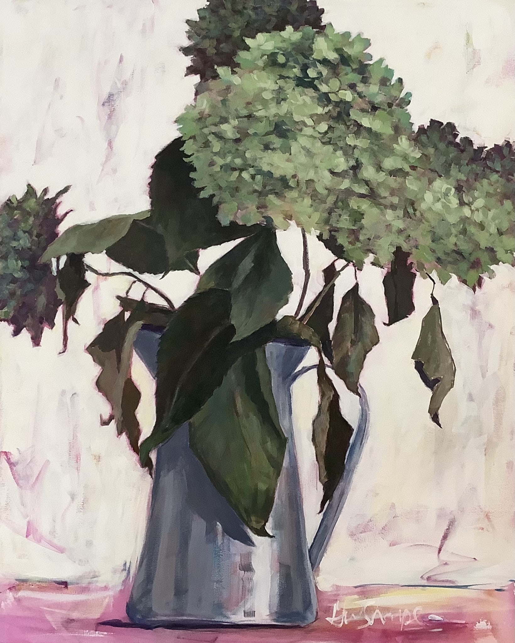 Pitcher in Pink by Grace W Sharpe