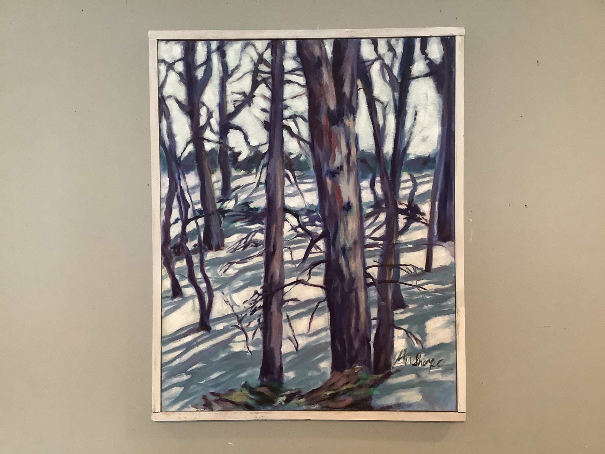 My Violet Backyard by Grace W Sharpe