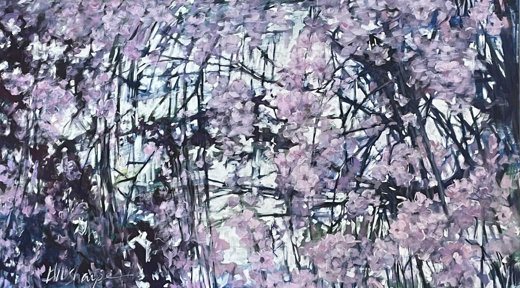 Weeping Cherry by Grace W Sharpe