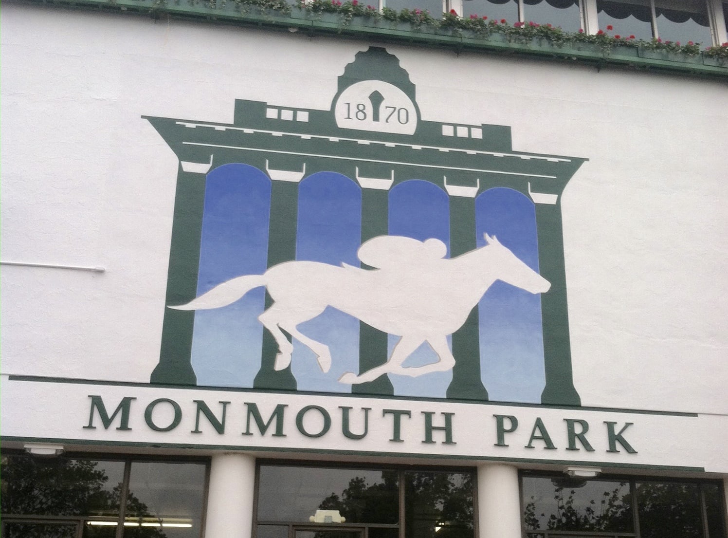 Monmouth Race Track by Grace W Sharpe