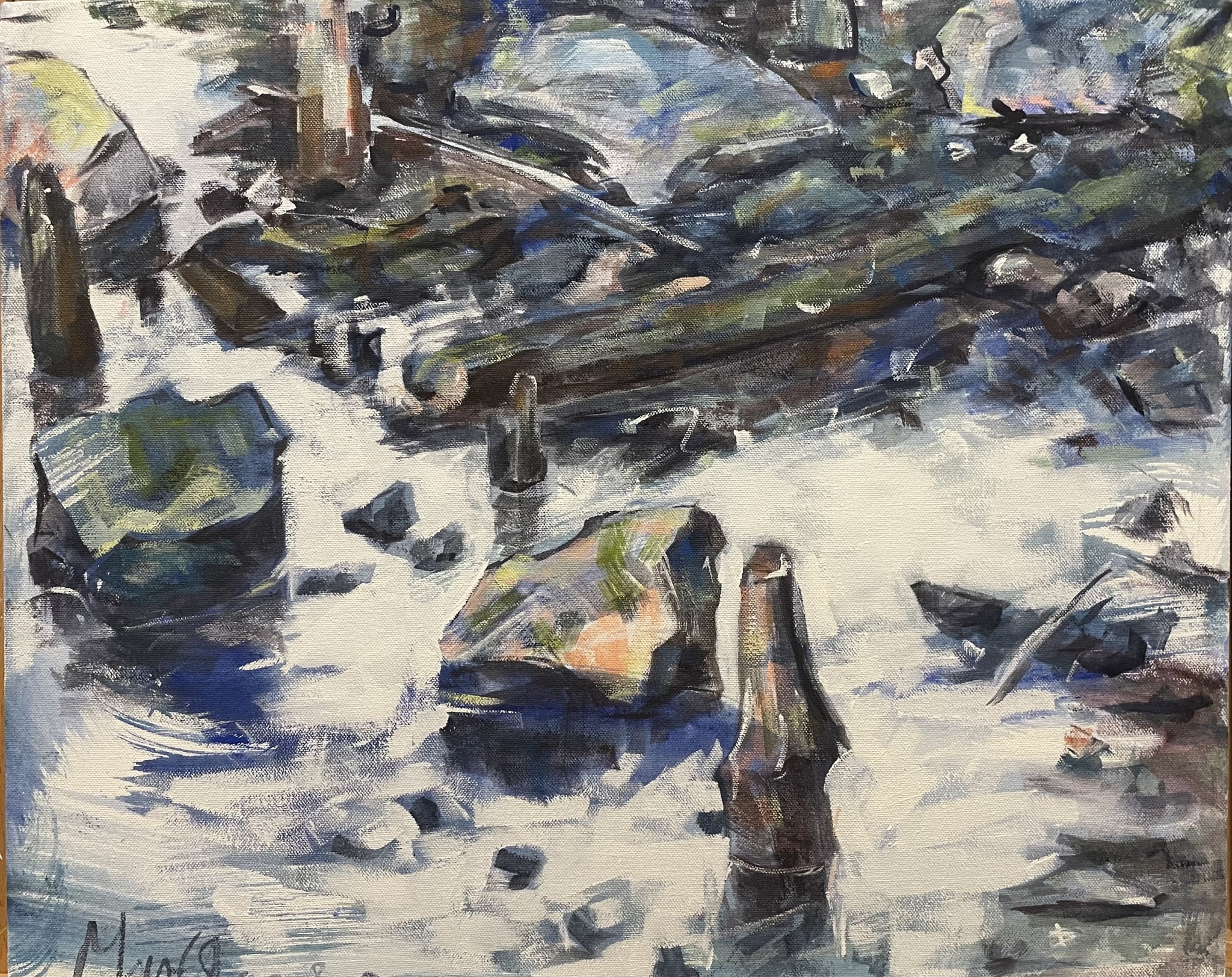 Low Tide Series #3 by Grace W Sharpe
