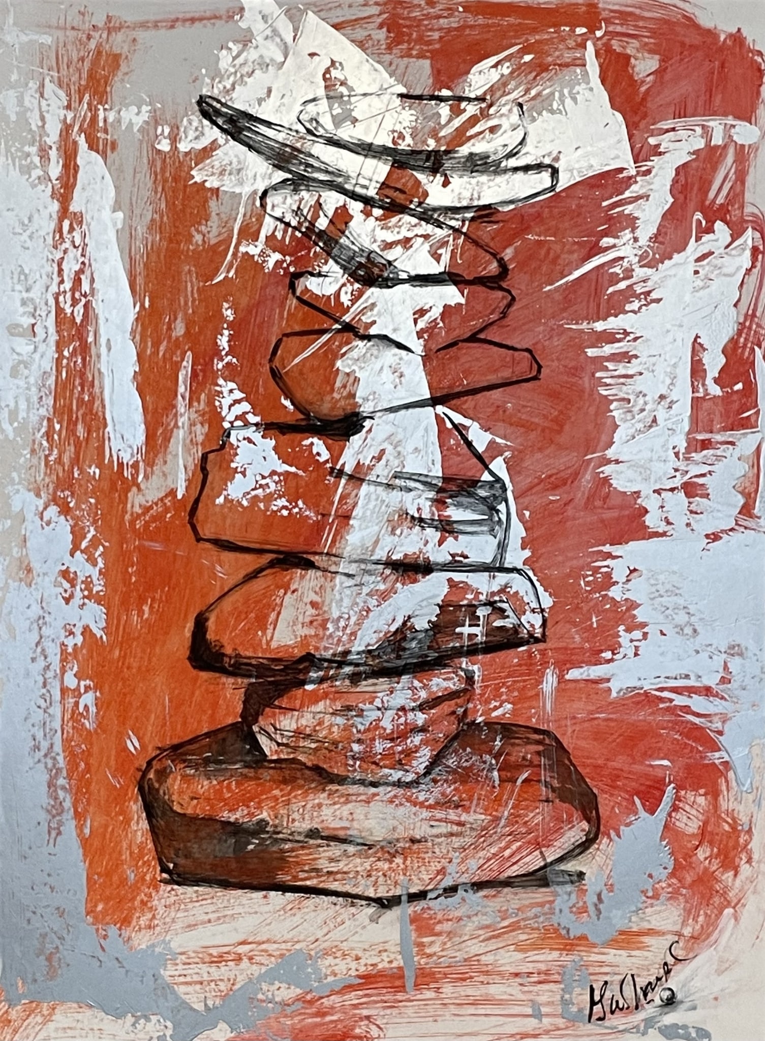 First Stack by Grace W Sharpe