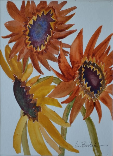 Sunflashers by Lin Beribak