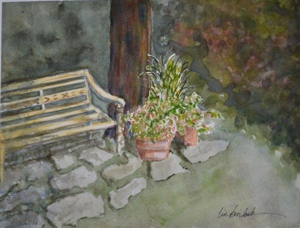 Garden Art II by Lin Beribak
