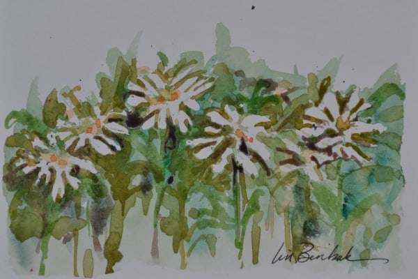 Daisies on Parade by Lin Beribak