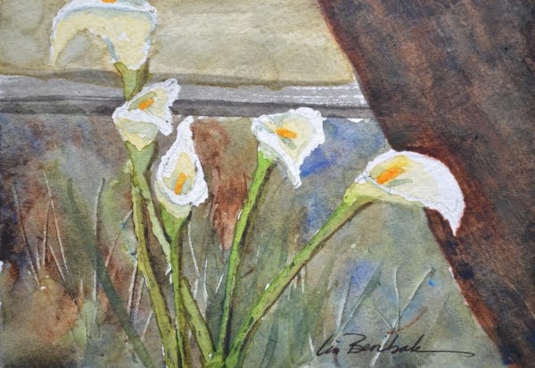 Callas in Minocqua by Lin Beribak