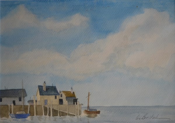 Boat Houses by Lin Beribak