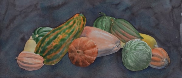 Reed's Gourds by Lin Beribak