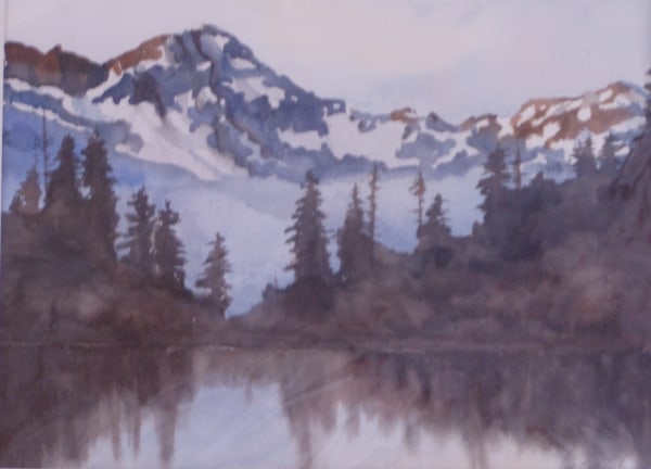 Mountain Reflections by Lin Beribak